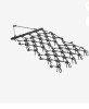 VEVOR Drag Harrow, 4 x 4 ft Durable Chain Harrow with 69 Sharp Teeth, Suitable for ATV UTV Tractor, Ideal for Soil Preparation, Seeding, Smoothing Landscapes, and Yard Gravel Driveway Maintenance New in Box $299