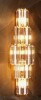 Mercer41 Wall Sconce Lamp Crystal Lighting Fixtures With Long Oblong Crystals New in box $249