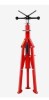 VEVOR V Head Pipe Stand Adjustable Height 28-52 Inch, Pipe Stands 2500 LB. Capacity, Folding Portable Pipe Stands 1/2 to 12 Inch Pipe Supporting, Steel Pipes Stand New in Box $119