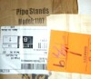 VEVOR V Head Pipe Stand Adjustable Height 28-52 Inch, Pipe Stands 2500 LB. Capacity, Folding Portable Pipe Stands 1/2 to 12 Inch Pipe Supporting, Steel Pipes Stand New in Box $119 - 2