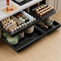 PAKETA Expandable Pull Out Cabinet Organizer, 21" Deep Pull Out Drawers for Cabinets with width from 12" to 20", Sliding Drawers for Cabinets with Upgrade 3 Slide Rails, hold 65 lbs New In Box $199