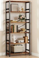 17 Stories Bookshelf, 31.5" Wide Shelf 6 Tier Bookcase, 70Lbs/Shelf Industrial Bookshelves, New in Box $299