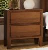 Andover Mills Knighten 24" W Solid Wood Nightstand, Dark Walnut, New in Box $1,099