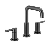 Delta Faucet Nicoli&reg; Two Handle Widespread Bathroom Sink Faucet in Matte Black New In Box $399