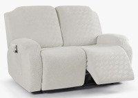 Brayden Studio&reg; Wald 2 Seats Jacquard Recliner Chair Covers Furniture Protector Recliner Slipcovers With Elastic Bottom For Kids Pets New In Box $199