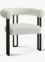 Wade Logan&reg; Fellman Boucle Upholstered Dining Armchair $399