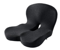 HGwez Back and Seat Cushion, Memory Foam L-Shaped Integrated Seat Cushion, Office Chair Cushion, Protection Ergonomic Office Car Chair Pad for Car, Office, Lumbar Support New In Box $79