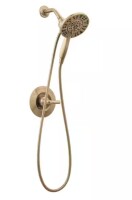 Delta Arvo Gold In2ition Two-in-One Single-Handle 4-Spray Shower Faucet in Champagne Bronze (Valve Included) New In Box $299