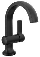 Delta Faucet Single Handle Monoblock Bathroom Sink Faucet in Matte Black New In Box $399
