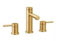 MOEN Align Two Handle Widespread Bathroom Sink Faucet in Brushed Gold New In Box $599