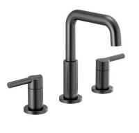 Delta Faucet Nicoli&reg; Two Handle Widespread Bathroom Sink Faucet in Matte Black New In Box $399