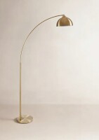 Joss & Main Santori 79 " Brushed Arched Floor Lamp New In Box $299