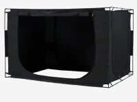 VEVOR Bed Tent, Pongee Fabric, 3 Doors Breathable Dream Tent with 0.37 in Fiber Poles on Bed Privacy, Full Size 70% Blackout Sleeping Bed Canopy, Fit for Kids Playhouse and Adults Sleeping Tent New In Box $199