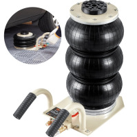 VEVOR Air Jack, 3 Ton/6600 lbs Triple Bag Air Jack, Airbag Jack with Six Steel Pipes, Lift up to 17.7 inch/450 mm, 3-5 s Fast Lifting Pneumatic Jack, with Short Handles for Car Repair New in Box $199