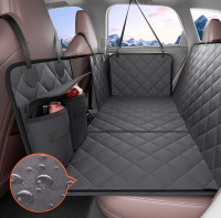 VEVOR Back Seat Extender for Dogs, Dog Hammock for Car Back seat, Waterproof Hard Bottom Dog Car Seat Cover for Back Seat 54"x24", Supports 400lbs with Mesh Window and Storage Pocket for Car, SUV New in Box $199