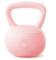 MERACH MR-2409 - 15lb Soft Kettlebell for Safe Strength Training Soft Cushioned Horizontal Base - Pink New In Box $199