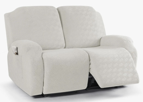 Brayden Studio&reg; Wald 2 Seats Jacquard Recliner Chair Covers Furniture Protector Recliner Slipcovers With Elastic Bottom For Kids Pets New In Box $199