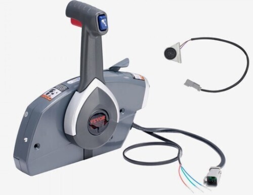 VEVOR Boat Throttle Control, 5006180 Side-Mounted Outboard Remote Control Box for Evinrude Johnson, Marine Throttle Control Box with Power Trim Switch and Lanyard New In Box $399