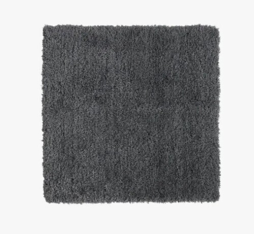 Blomus TUUFA Ultra Thick Bathmat - Square - Magnet (Charcoal) 23.6" x 23.6" New In Box $79