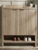 Latitude Run&reg; Nicolee 24 Pair Shoe Storage Cabinet New Open Box $299