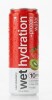 Wet Hydration, 10g Protein Water, Kiwi Strawberry, Zero Sugar, Clear Whey Protein, BCAAs, Low Calorie, Functional Hydration 12 oz / Clean Cause Yerba Mate Blueberry, 15.5 Ounce / Assorted