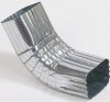 Amerimax Gutter Front Elbow, Style A, 75 Degree, Mill Finish Galvanized Steel, 2 X 3 In. New in Box