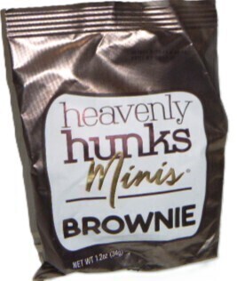 Heavenly Hunks Minis Brownie, 1.2 oz