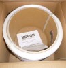 VEVOR Packaging Woven Cord Strapping Roll, 660' Length x 1/2" Width x 0.03" Thickness, 882 lbs Breaking Strength, Heavy Duty Banding Pallet Strap Coil, Portable Strong Banding Packing Straps, White New In Box $79 - 2