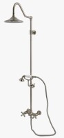 Kingston Brass Kingston Wall Mount Rain Drop Shower System with Hand Shower New In Box $1399