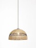 River of Goods 19.5" W 1-Light Arie Metal and Jute Pendant New In Box $299