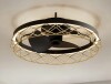 Mercer41 19.7&ldquo; Led Flush Mount Ceiling Fan With Light And Remote Control New In Box $299