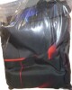 Shenglei Blue, Red and Black Geometric Block Print Microfiber Duvet Cover Set with 2 Pillowcases, Queen, 3-Piece (Inserts Not Included) New In Box $199 - 2