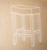Winston Porter Jaeshon Backless Bar Stool for Kitchen Island, Modern Counter Stool with Wooden Seat $299 - 2