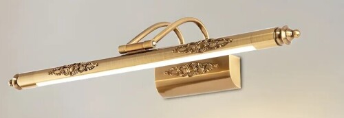 Homebaa Luxurious Gold Geometric LED Bathroom Vanity Light New In Box $499
