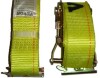 VEVOR E-Track Ratchet Strap, 2 in. x 15 ft. E-Track Strap 4400 lbs. Breaking Strength, with Polyester Webbing New - 2