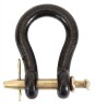 Koch 4002503/M8134 Straight Clevis, 3/4 in, 12000 lb Working Load, 3-3/4 x 1-1/4 in L Usable, Powder-Coated New
