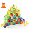 VEVOR Magnetic Tiles, 56 PCS Magnetic Animals Building Blocks for Kids, Magnet Building Set with 4 Dinosaurs, STEM Sensory Educational Construction Stacking Toys Gift for Toddlers Boys Girls Aged 3+ New In Box $79