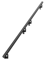 VEVOR 12-ft x 7-in Black Aluminum Deck Stair Rail Kit New In Box $199