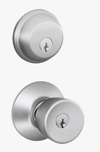 Schlage Bell Complete Entry Knob and Deadbolt Set New In Box $199