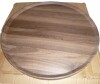 Millwood Pines Fareid Walnut Veneer Wood Serving Tray, 23.5" W x 23.5" D x 1.2" H New In Box $199 - 2