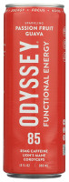 Odyssey Mushroom Elixir Passion Fruit Orange & Guava Sparkling Mushroom Elixir, 12 fl oz / Strawberry Watermelon New Assorted Best by 11/2026