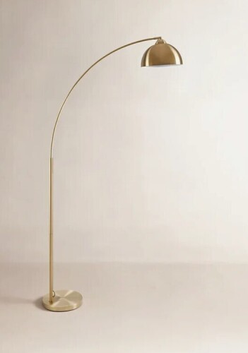 Joss & Main Santori 79 " Brushed Arched Floor Lamp New In Box $299
