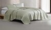 Calvin Klein - Quilt Set, Super Soft Bedding with Matching Shams, Reversible Stitch Design, Modern Room Essentials (Tencel Solid Green, Queen) New In Box Prepriced $384