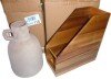 Winston Porter 6.5X6.5X10" Decorative Terracotta Jug Vase With Weathered Gray Finish / Millwood Pines Acacia Wood Desk Magazine Holder File Rack New In Box Assorted $199 - 3