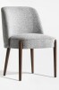 Corrigan Studio&reg; Upholstered Side Dining Chair With Solid Wood Legs New In Box $399