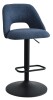 Mercury Row&reg; Bridgette 24"-32" Swivel 360&deg; Upholstered Footrests Adjustable Height Bar Stool New In Box $399