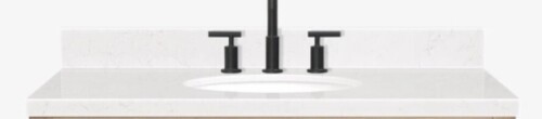 Ariel Cambridge 31 Inch Single Sink Hole Vanity Top New In Box $499