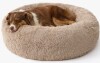 Bedsure Plush Indoor Donut Dog Bed, Round Faux Fur Pet Bed for Extra Large Dogs with Washable Removable Cover and Non-Slip Bottom, L (8"H x 36"W x 36"D) $199