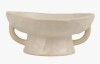 Joss & Main 9.5"W Stoneware Pedestal Bowl with Handles New In Box $89