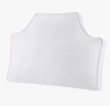 Intelligent Design Oversized Headboard White 100% Cotton 34x26'' Canvas Pillow New In Box $299